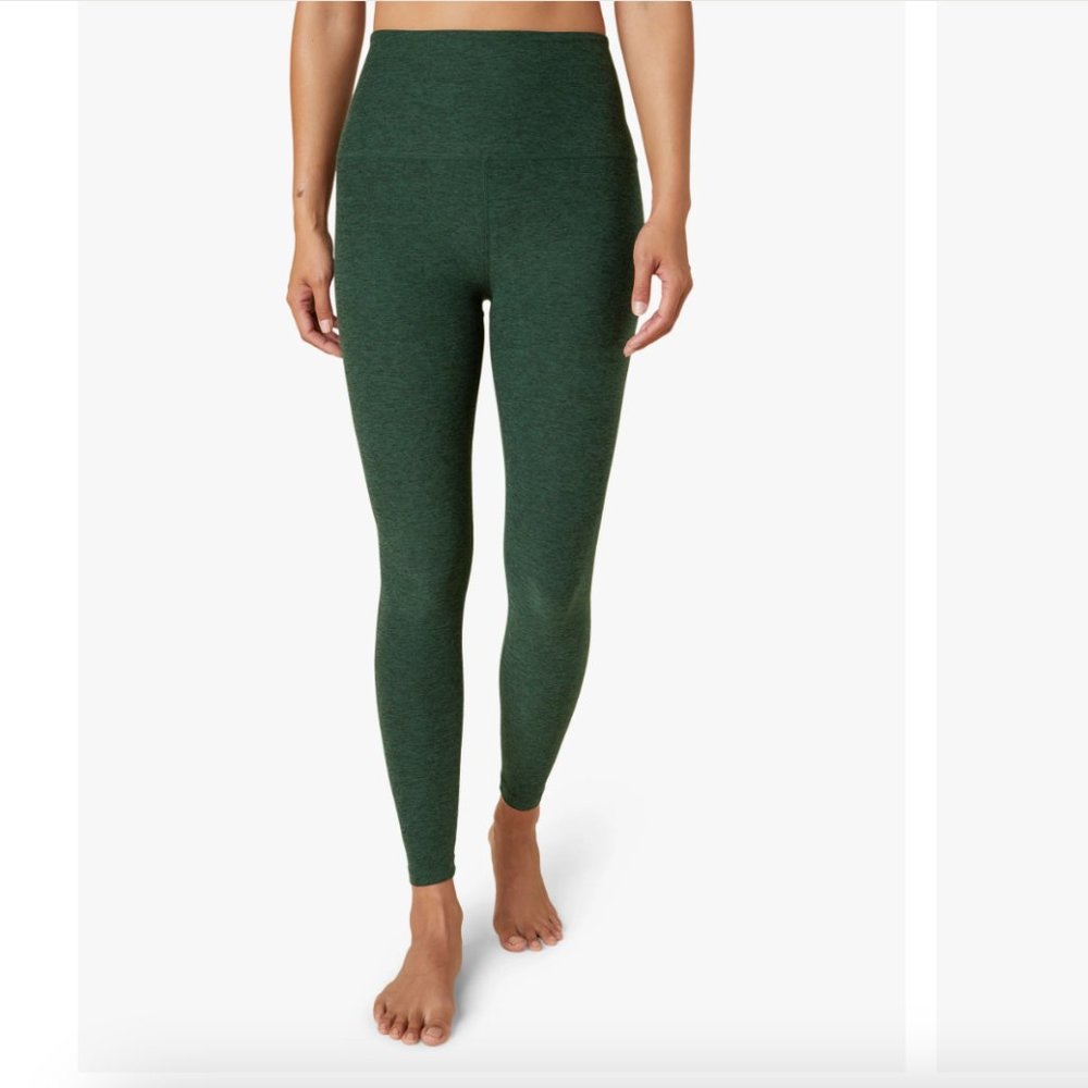 Beyond Yoga Spacedye High Waisted Legging, XS, Forest Green Pine